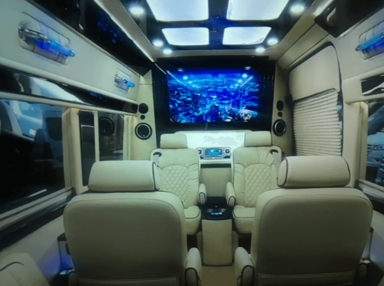 chauffeur sprinter service with bathroom freesno ca