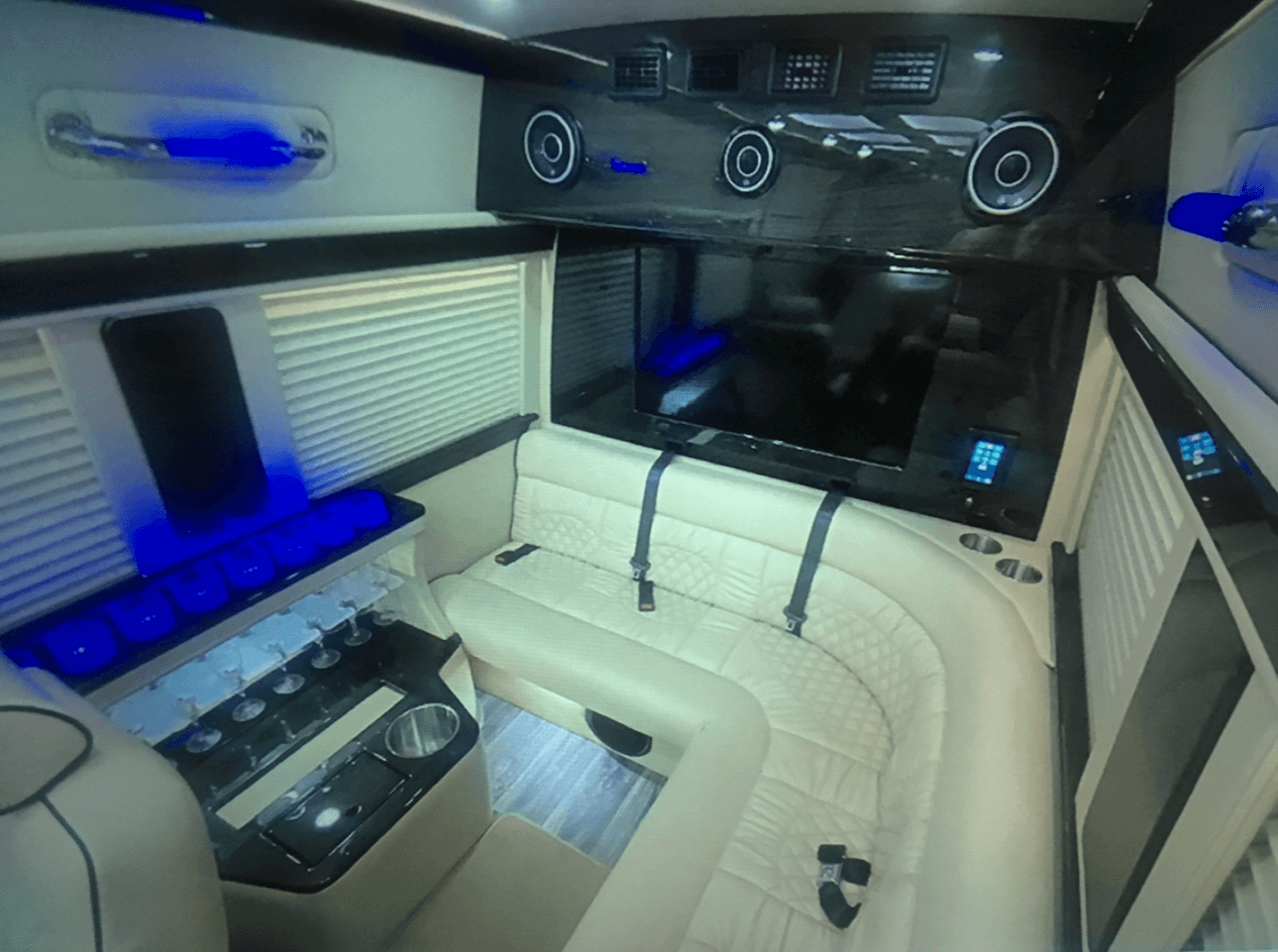 sprinter with bathroom rental near me