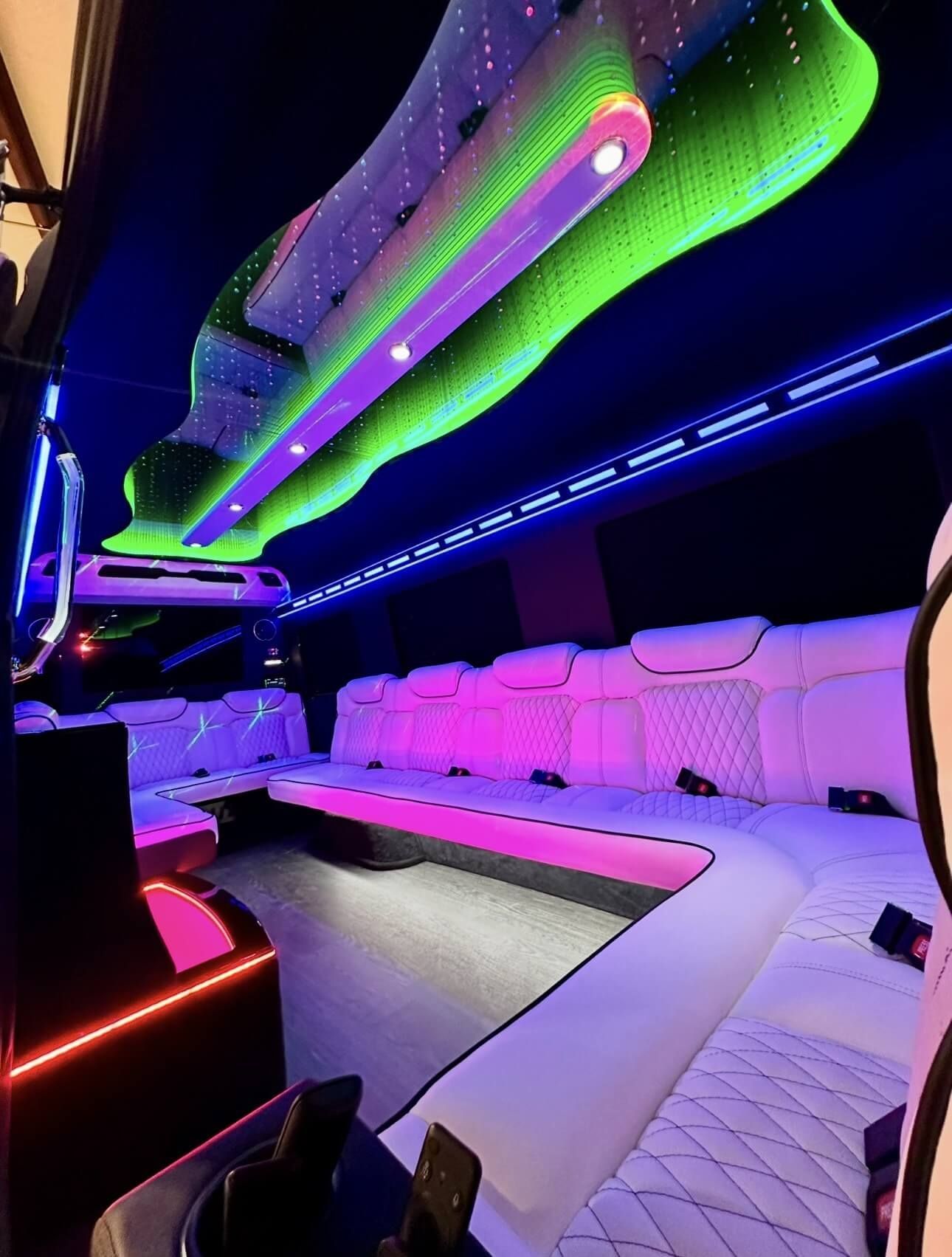 Sprinter Limo rental in Fresno CA