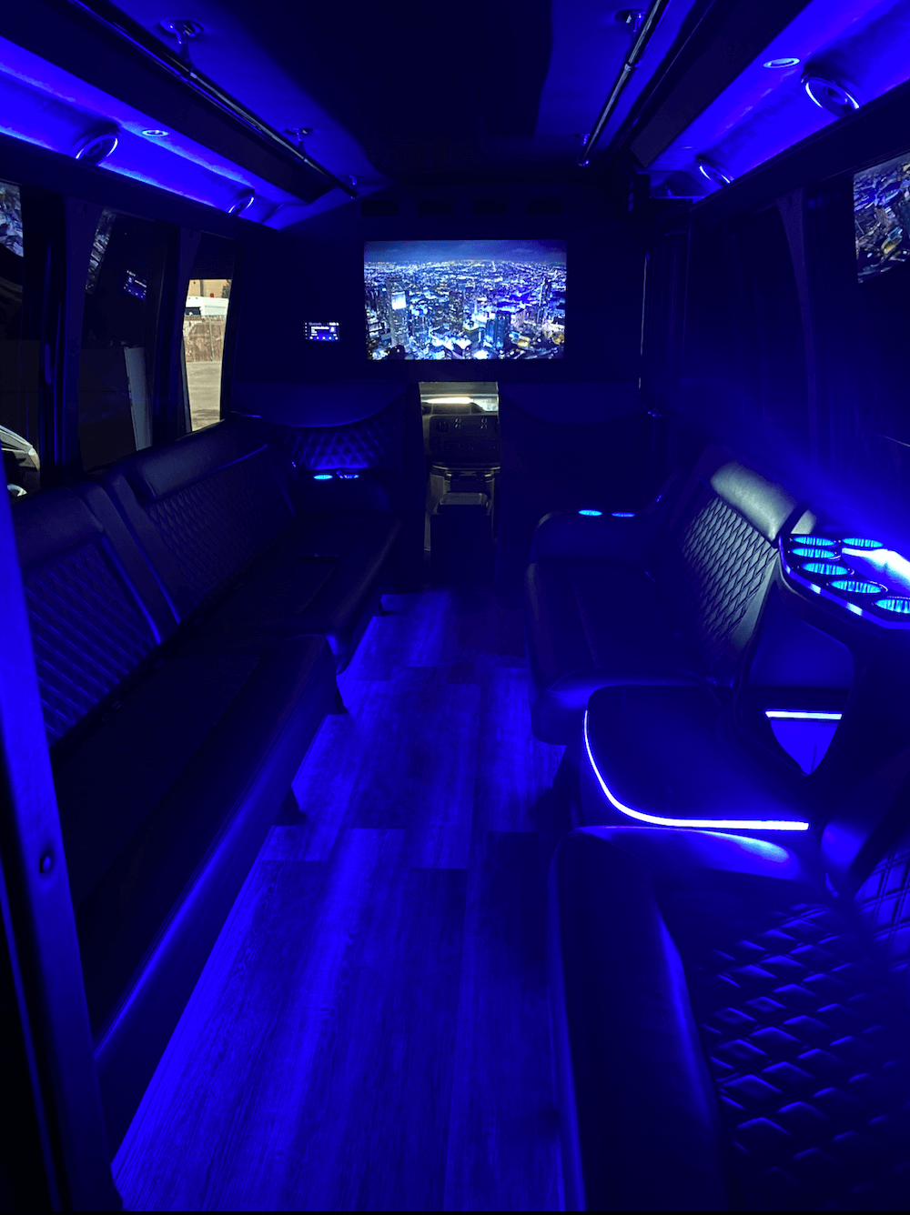 Party Bus with a bathroom San Diego and Fresno CA