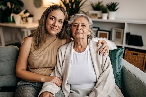 Senior Mother and her Daughter — Wauwatosa, WI — Best Estate Services