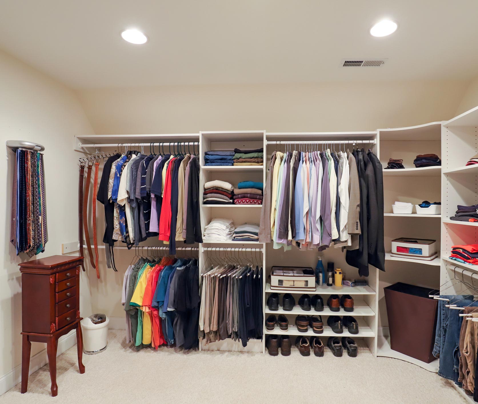 Wardrobe with Clothes — Wauwatosa, WI — Best Estate Services