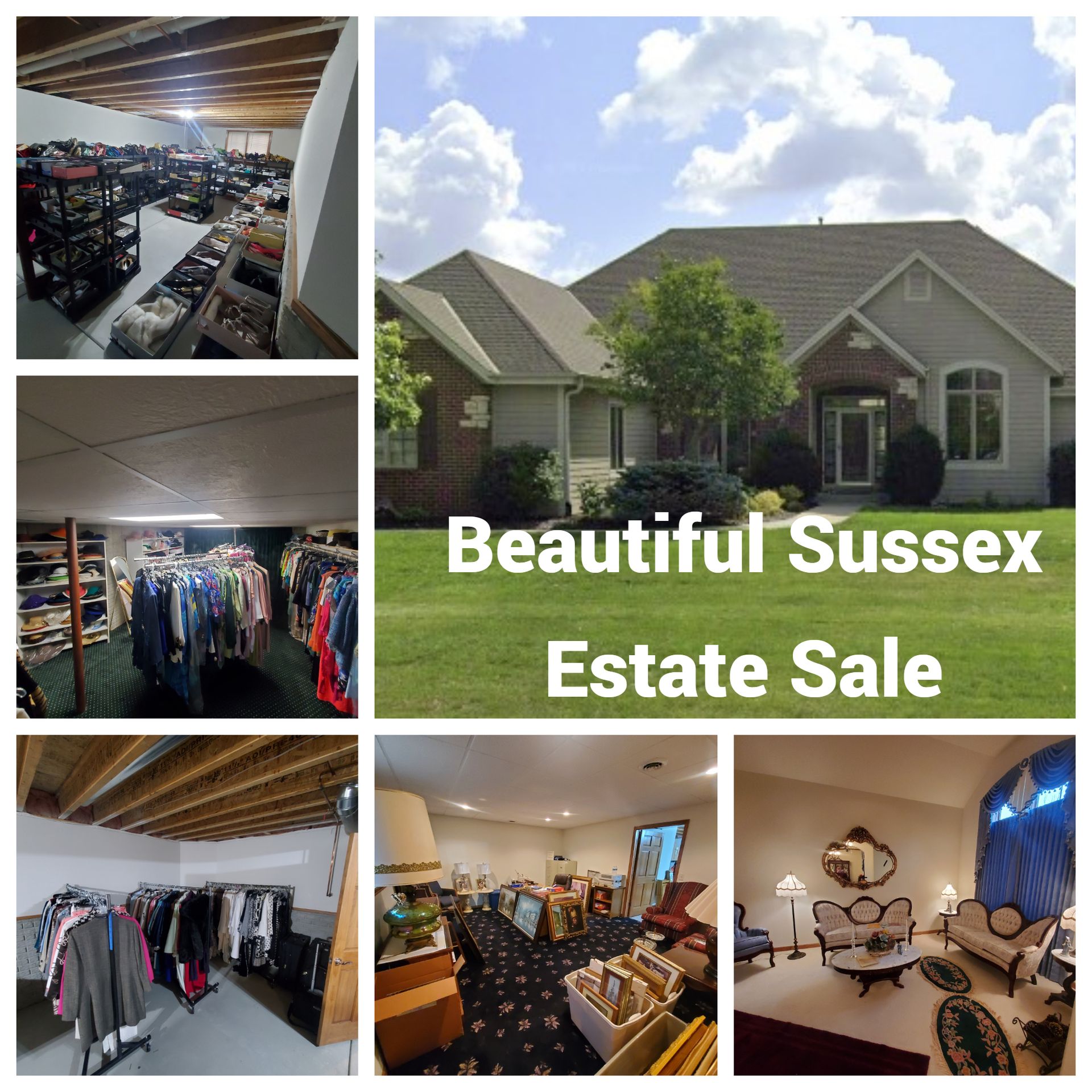 A beautiful sussex estate sale is being advertised