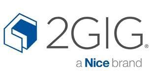 The 2GIG logo in dark grey with a blue geometric icon, accompanied by the text 