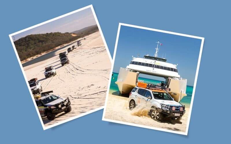 Ferrying Your 4WD to Moreton Island