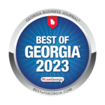 Georgia business journal best of georgia 2023 badge