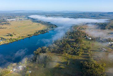 Grafton Aerial View — Earthmoving in Dorrigo, NSW