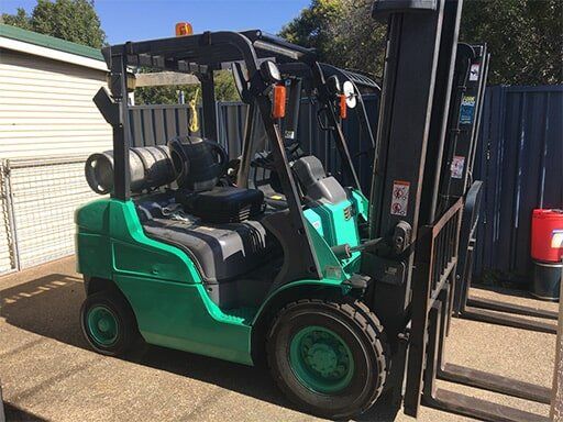 Cyan Forklift — Forklift Repairs in Bundaberg, QLD