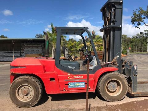 Red Forklift — Forklift Repairs in Bundaberg, QLD