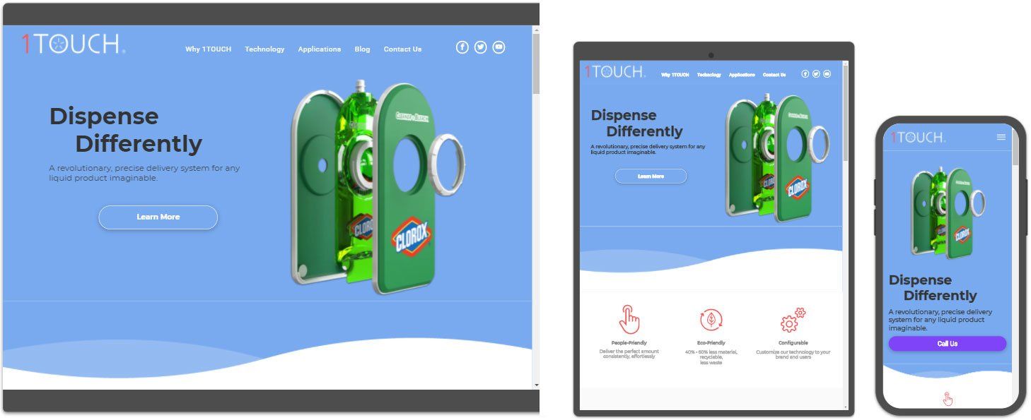 Boston Technology Company Website Design