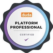 Duda Website Platform Professional Badge