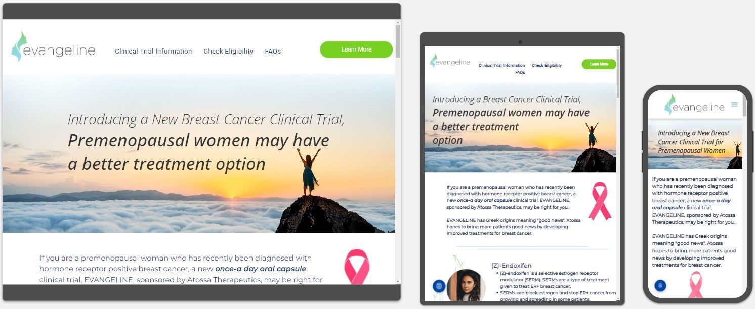 Biopharma Web Development Website
