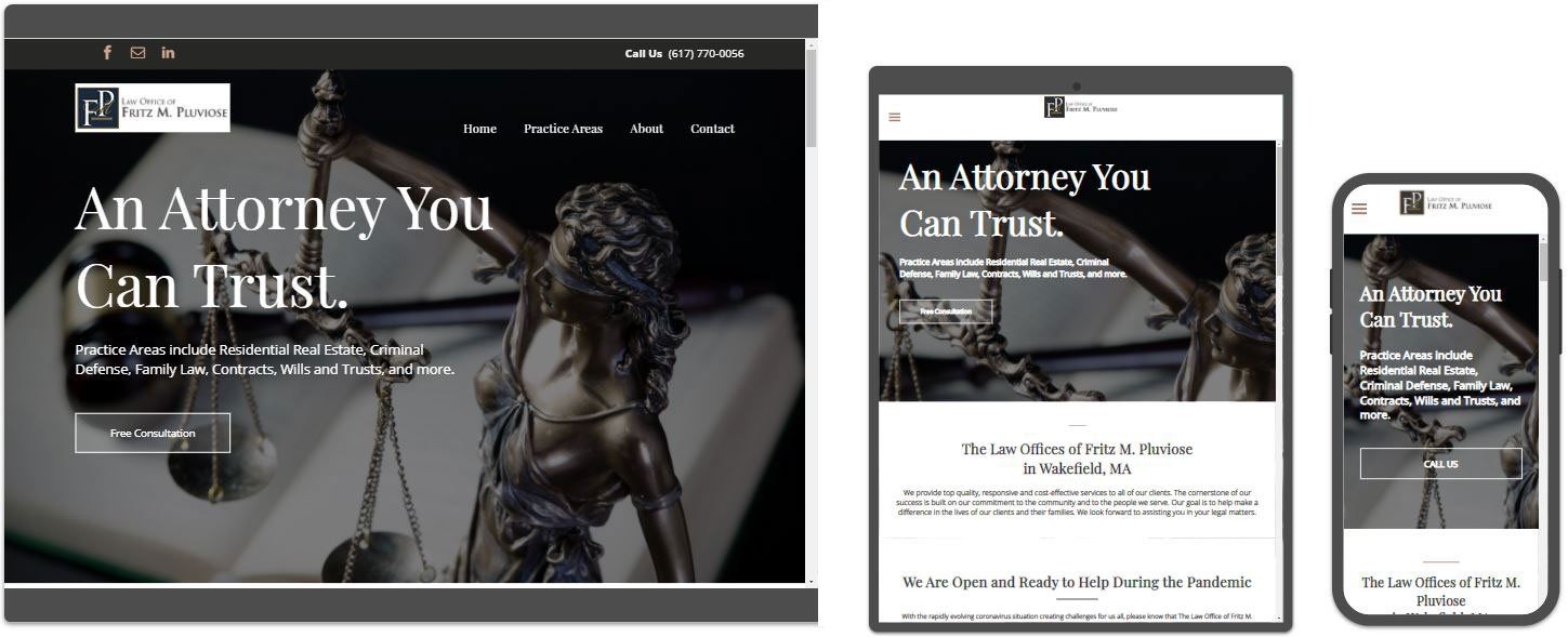 Boston Law Firm Website Design