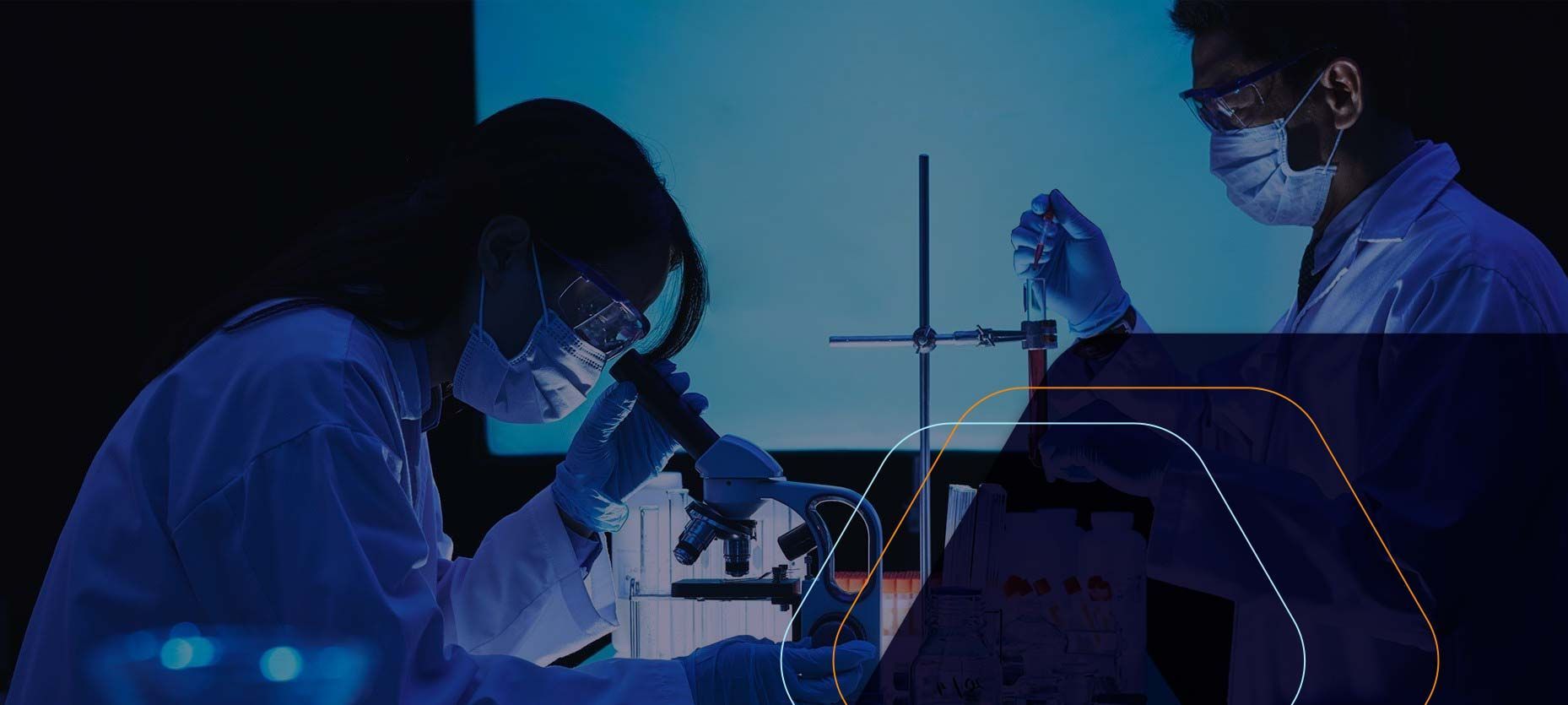 Corporate biotech website design