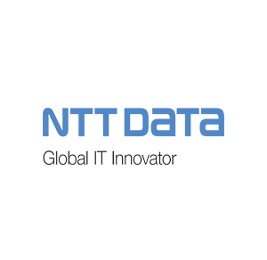 NTT Data high tech logo