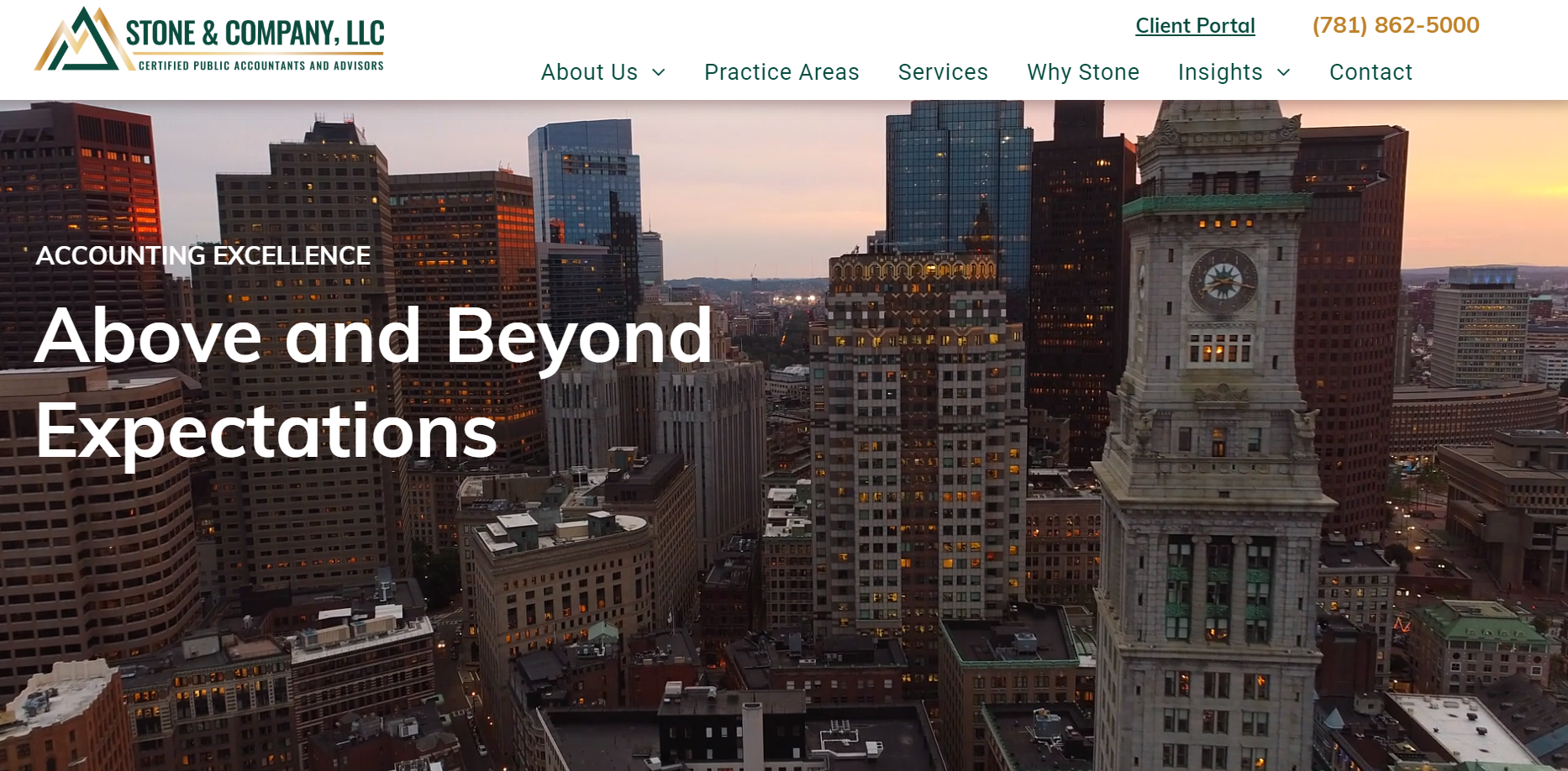 New Boston CPA Accounting homepage image