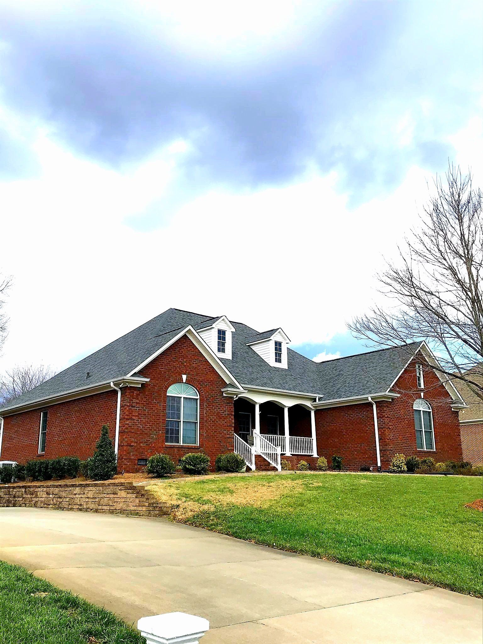 Red Residential House — Charlotte, NC — Valhalla Roofing