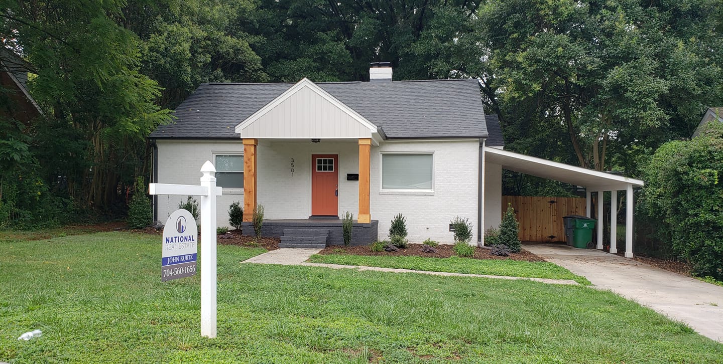 White Residential House — Charlotte, NC — Valhalla Roofing