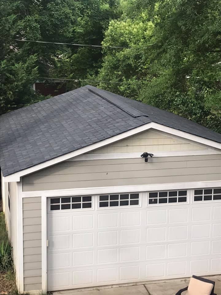 Garage Roofing — Charlotte, NC — Valhalla Roofing