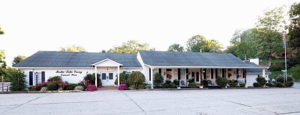 Front of the building Foster-Toler-Curry Funeral Home Greensburg, KY