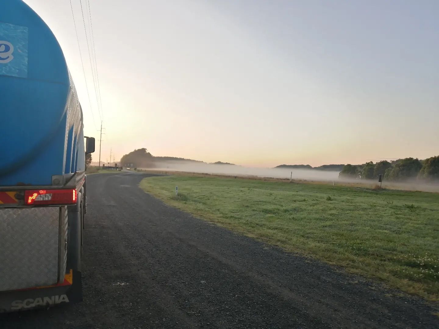 A Blue Tank is Attached to the Back of a Truck — Water Please In Bangalow, NSW
