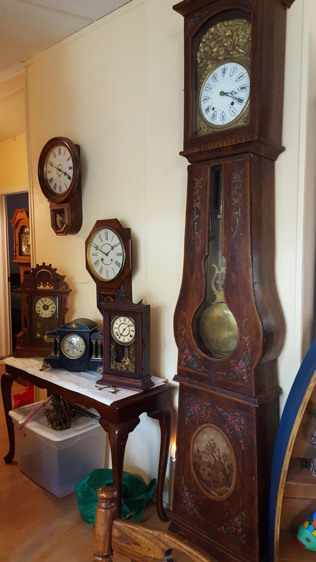 Antique Clock Collection For Sale — Charleston, SC — Captain Mikes Clock Shop