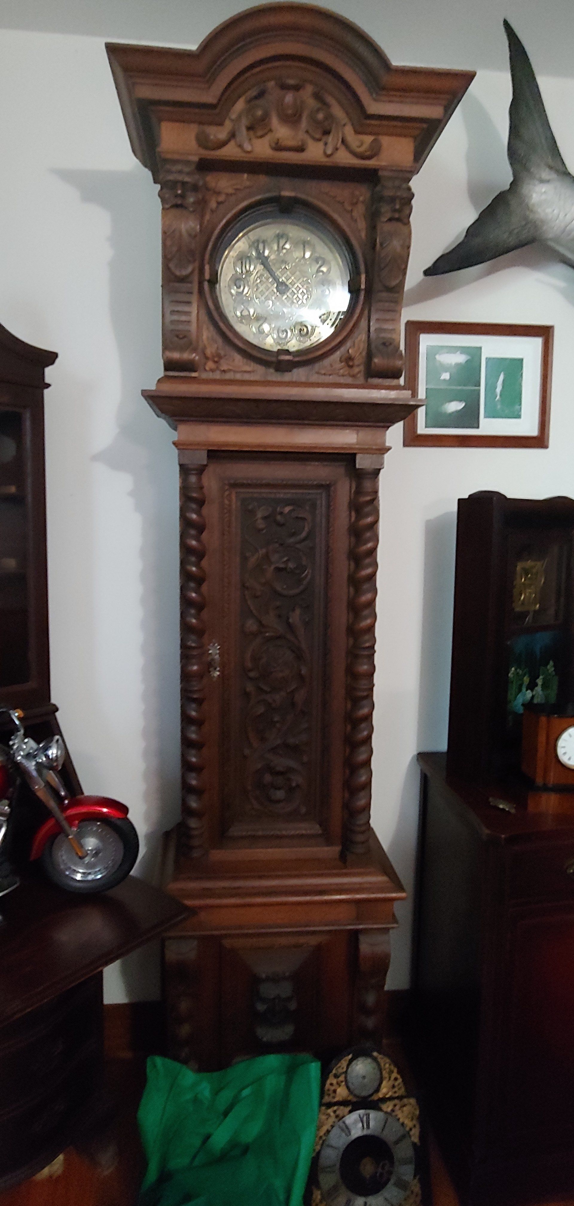 Big Grandfather Clock — Charleston, SC — Captain Mikes Clock Shop