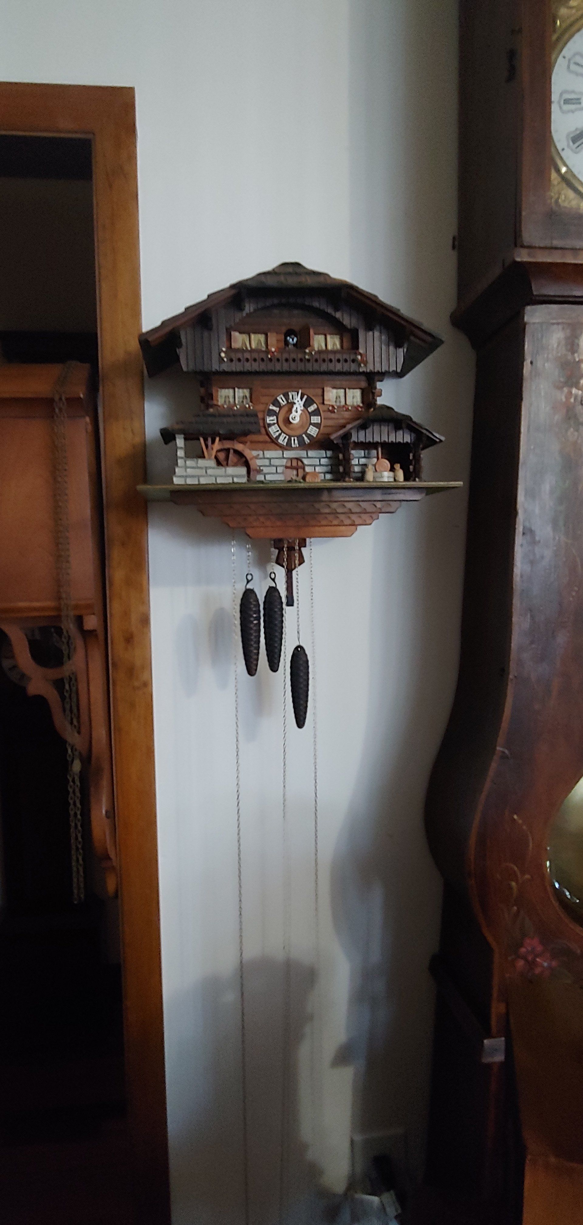 Cute House Clock Design — Charleston, SC — Captain Mikes Clock Shop