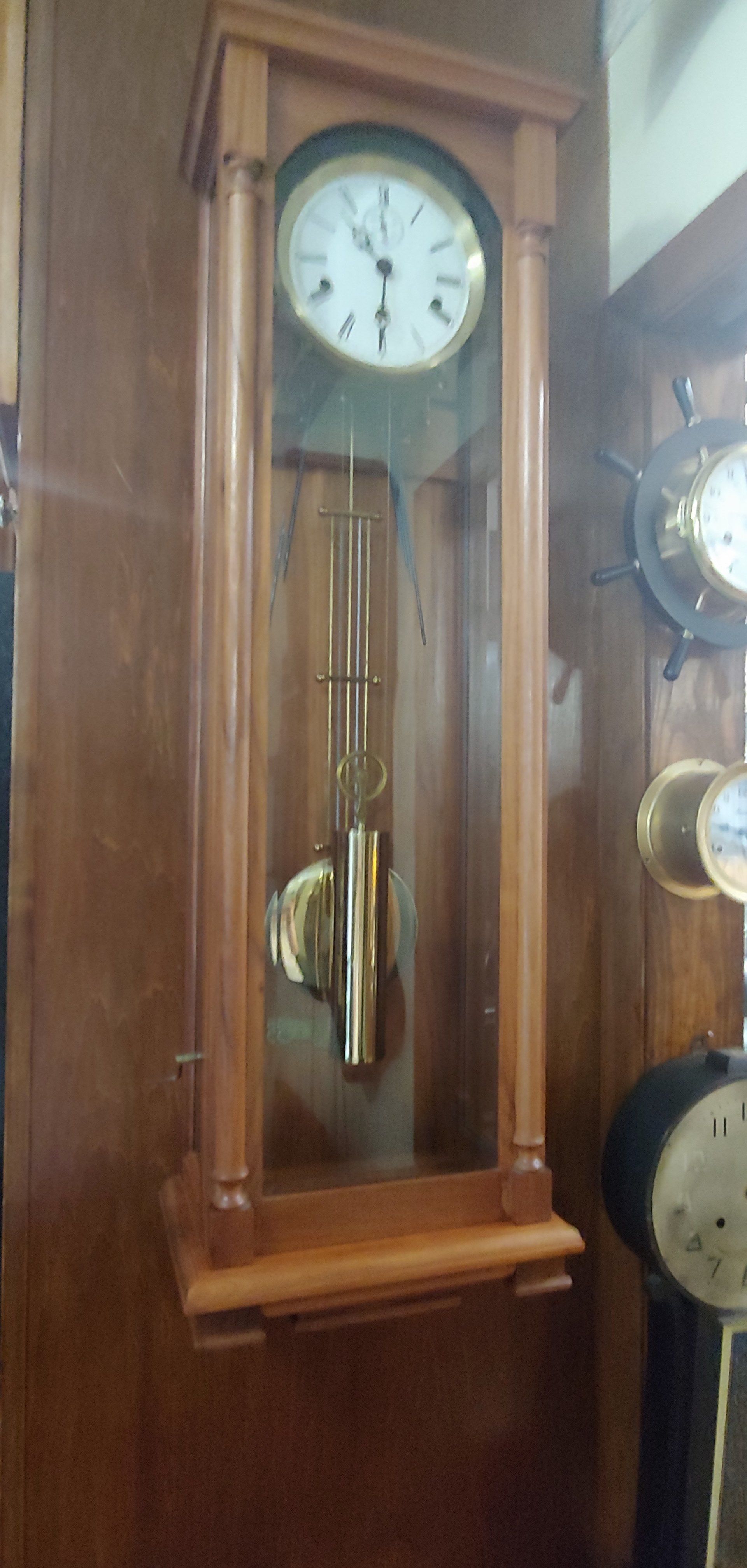Clock With Bell — Charleston, SC — Captain Mikes Clock Shop