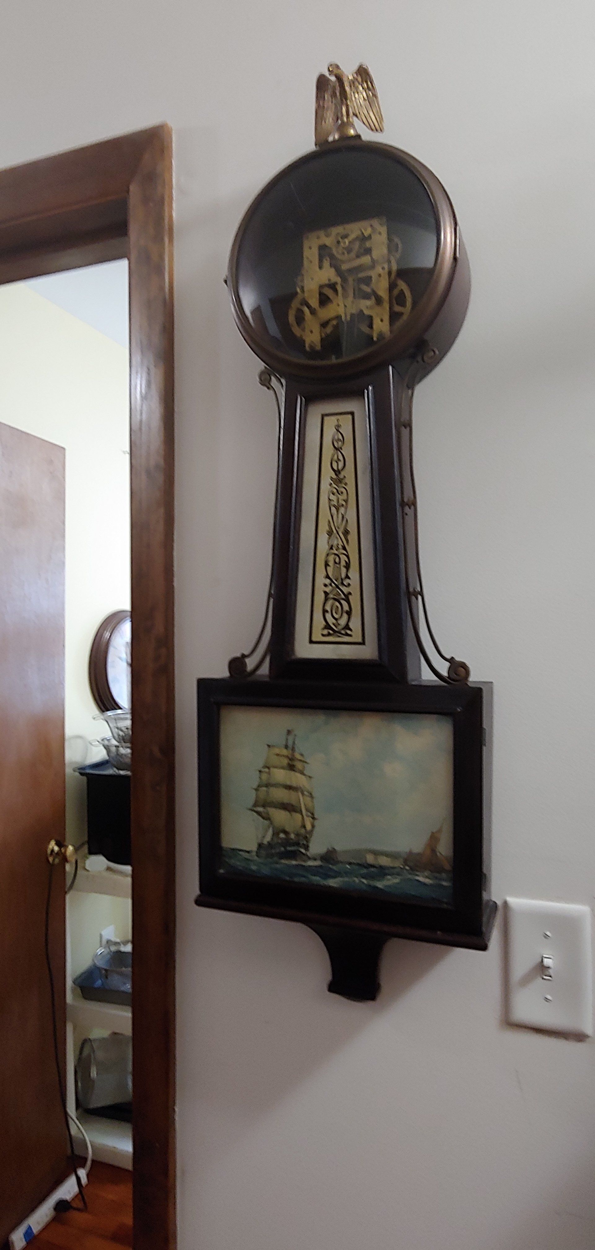 Clock Hang On The Wall — Charleston, SC — Captain Mikes Clock Shop