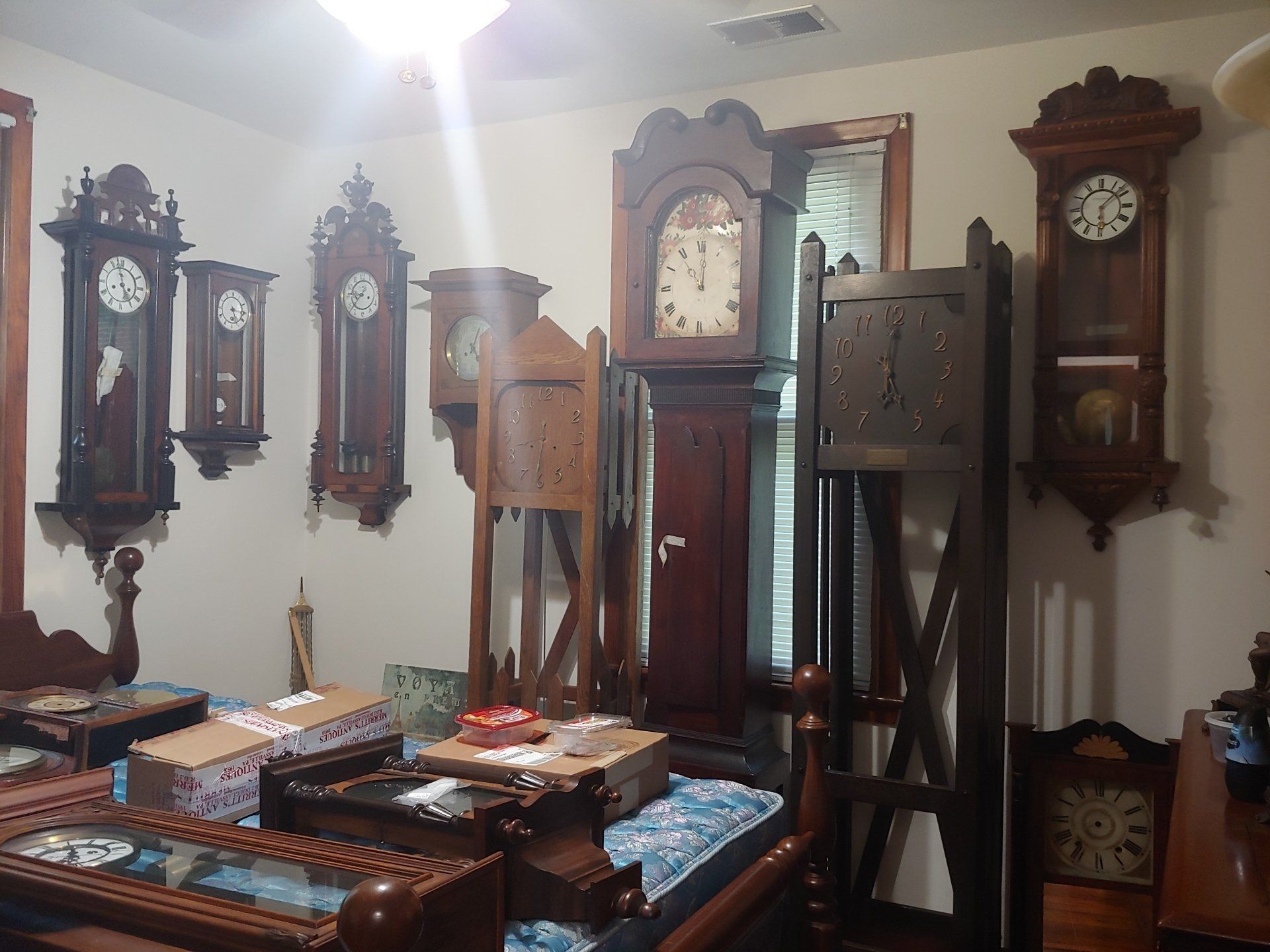 Wooden Antique And Modern Clock Collection — Charleston, SC — Captain Mikes Clock Shop