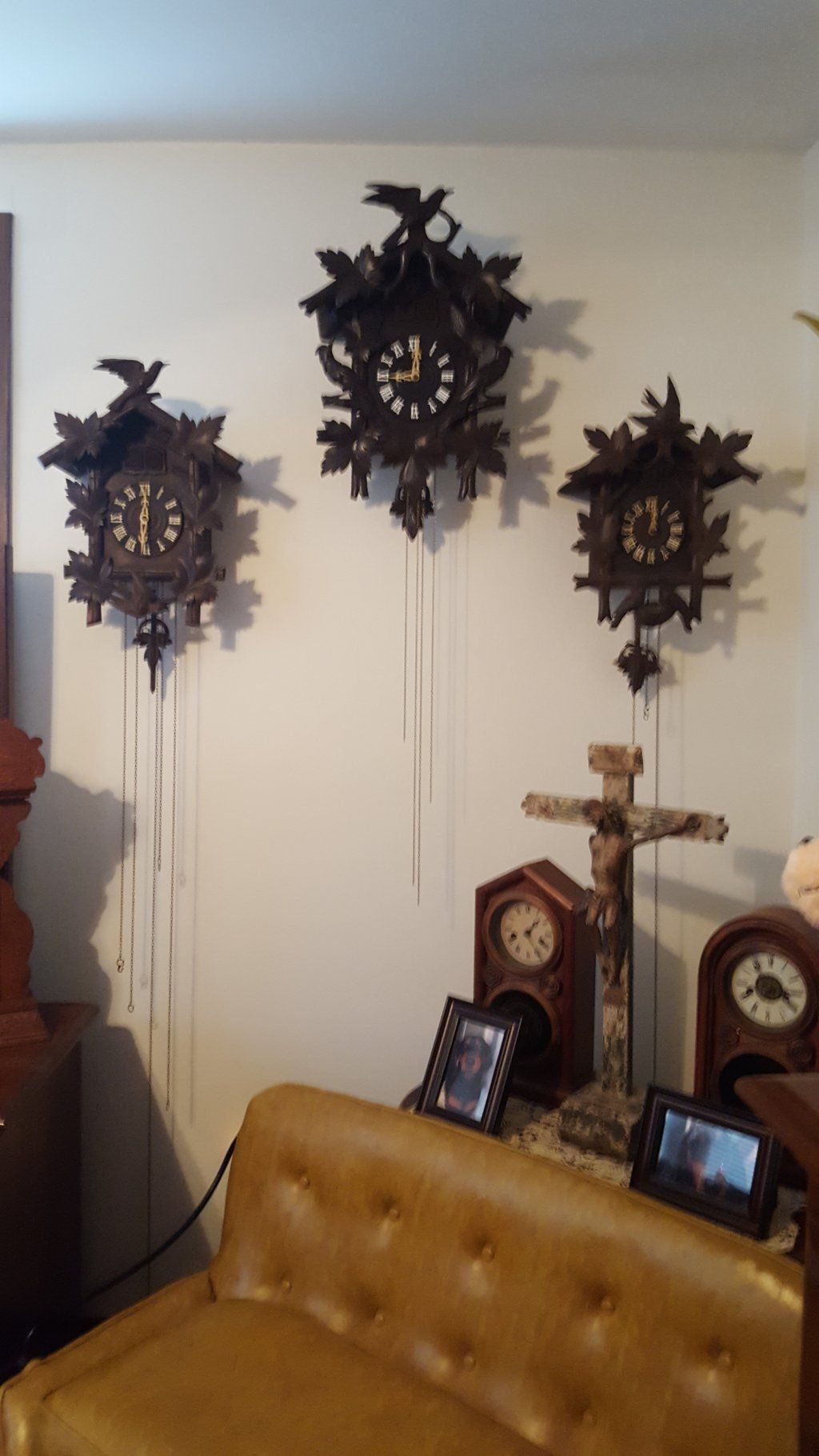 Three Beautiful Wall Clock — Charleston, SC — Captain Mikes Clock Shop