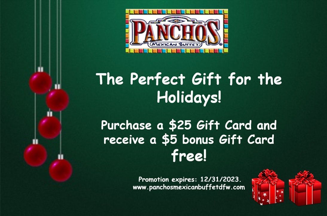 Christmas Free Gift Card Offer