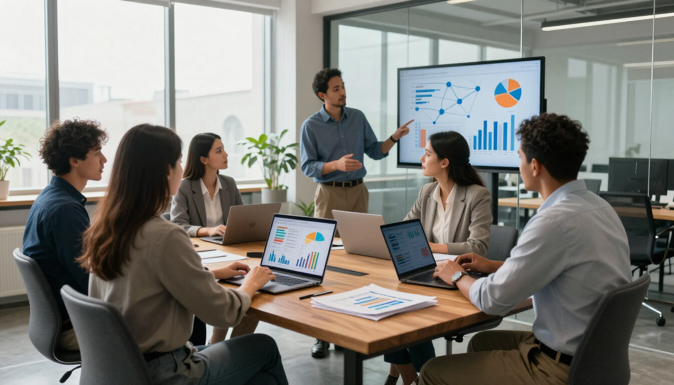 Digital marketing strategy session focused on email growth and sales.