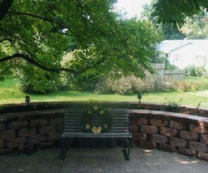 Bench on Bricks — Bricks in Jacksonville, IL