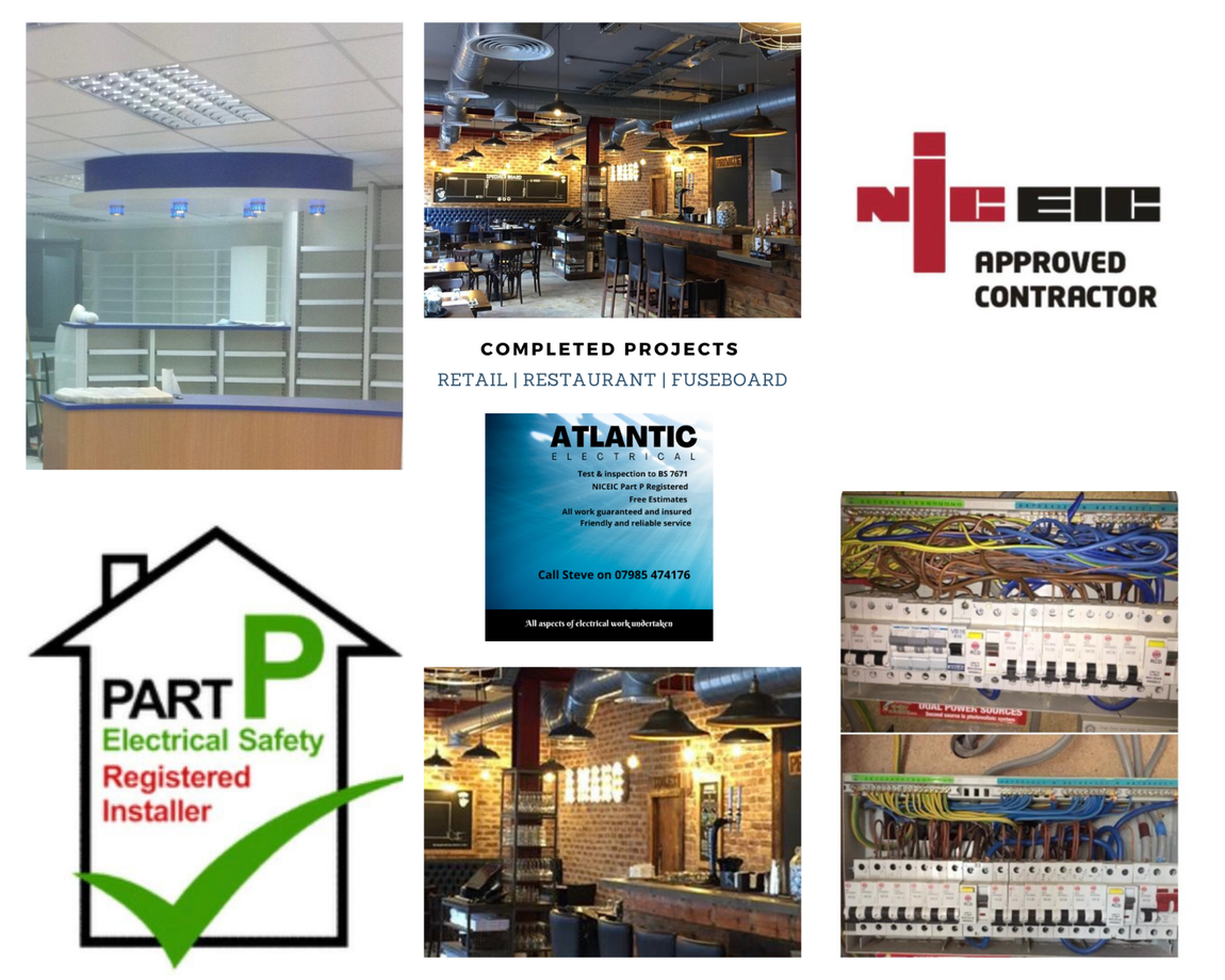 Atlantic Electrical Kent is a friendly and reliable electrical business ran by Steve Williams