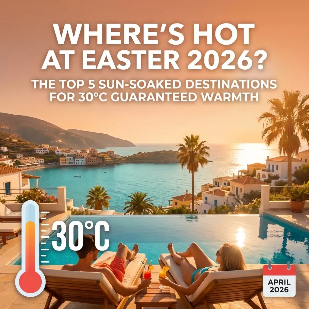 [HERO] Where's Hot at Easter 2026? The Top 5 Sun-Soaked Destinations for 30°C Guaranteed Warmth