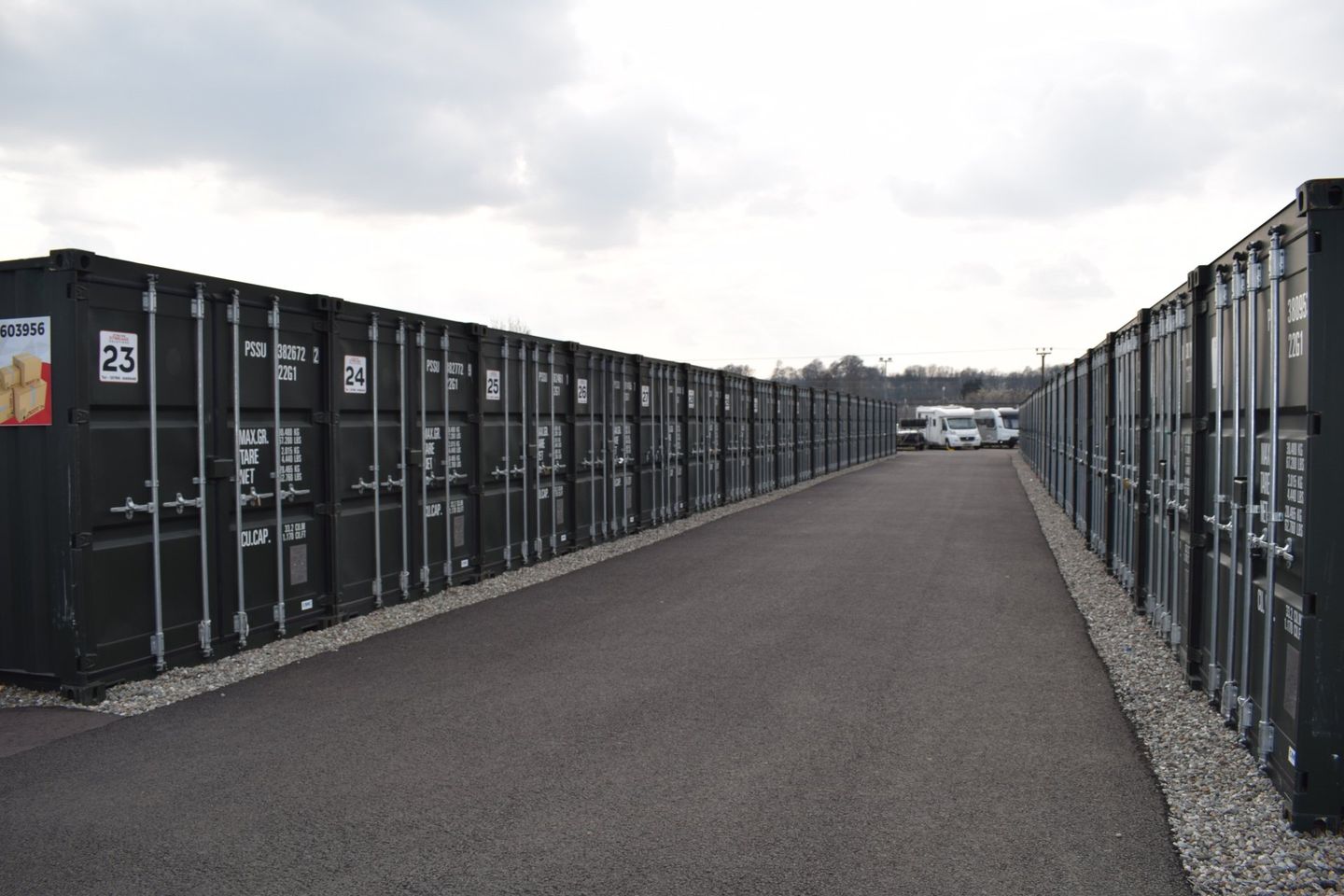 storage containers in stirling