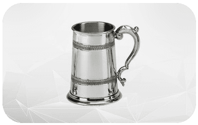 silver mug