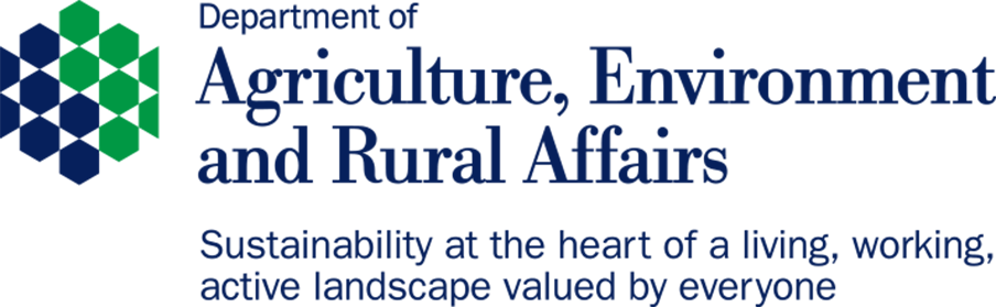 The logo for the department of agriculture , environment and rural affairs