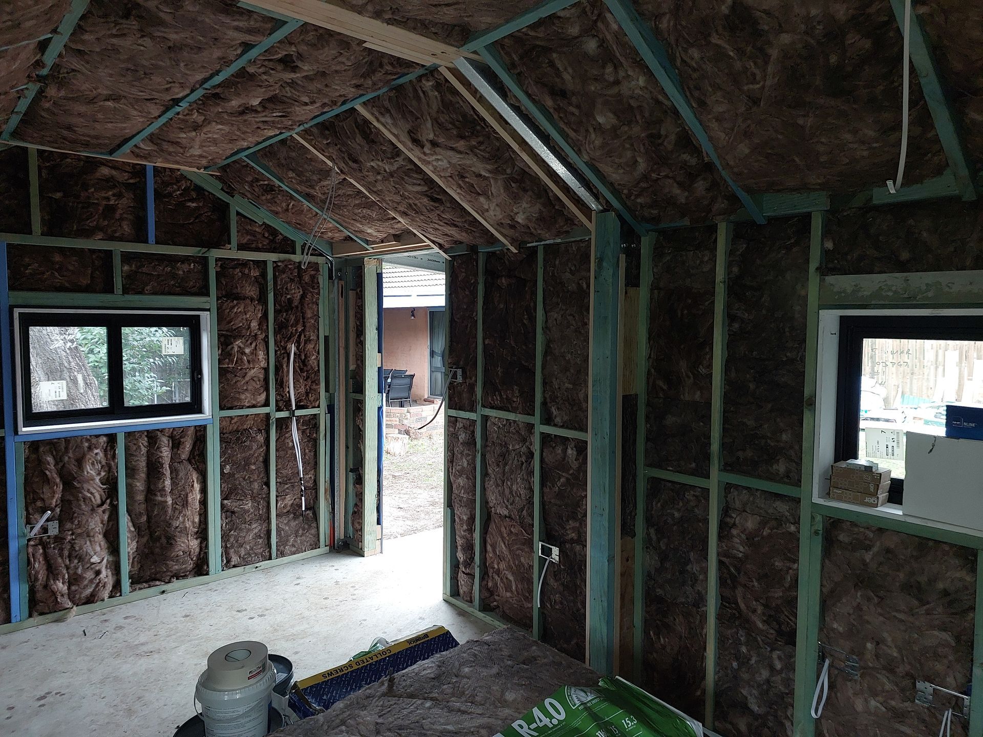 Interior View of a Room Under Construction — Elimar Construction in Goulburn, NSW