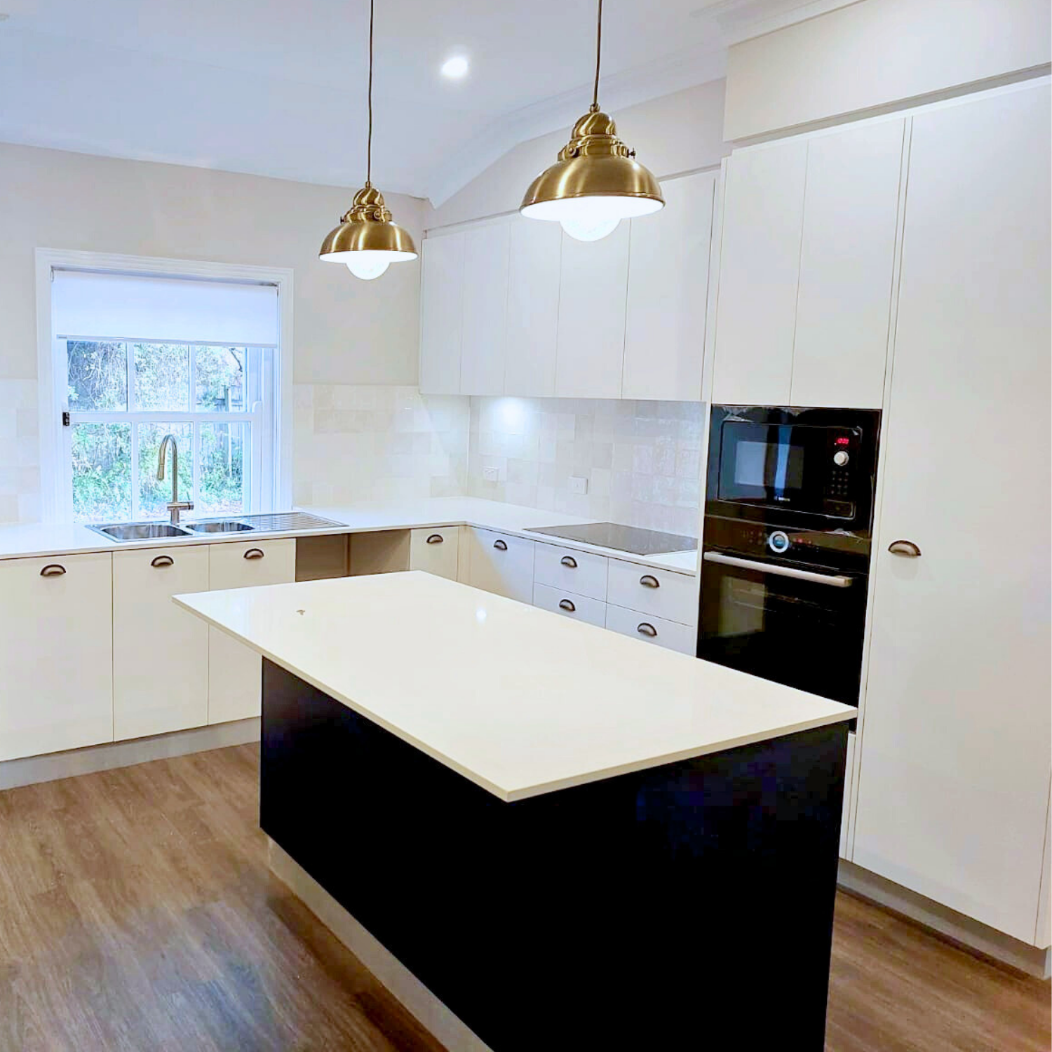White Kitchen Renovation — Elimar Construction in Goulburn, NSW