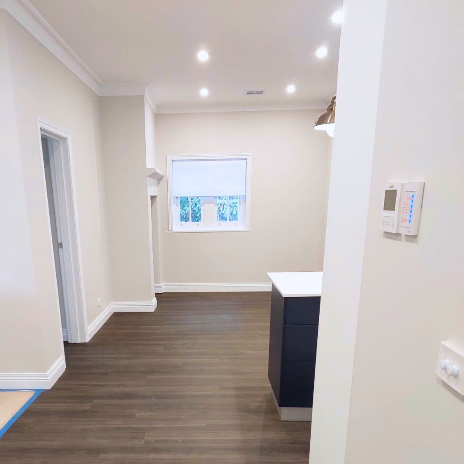 Interior View of a Room With Dark Wood Flooring — Elimar Construction in Yass, NSW