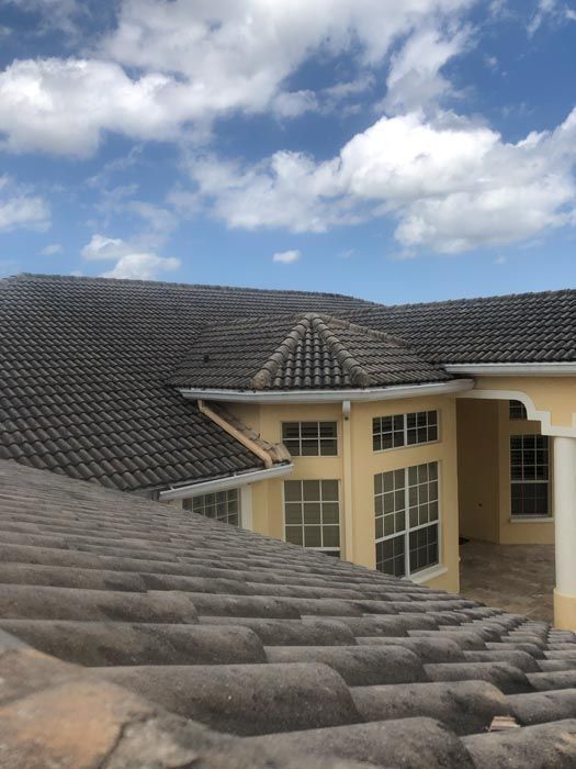 House With A Tiled Roof
