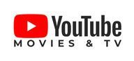 YouTube Movies & TV logo: red play button icon next to "YouTube" and "MOVIES & TV" text.