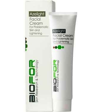 Azelight facial cream for problematic skin and lightening