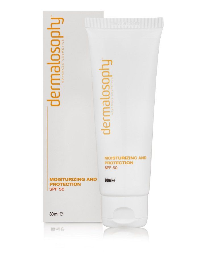 A tube of dermalosophy moisturizing and protection spf 30