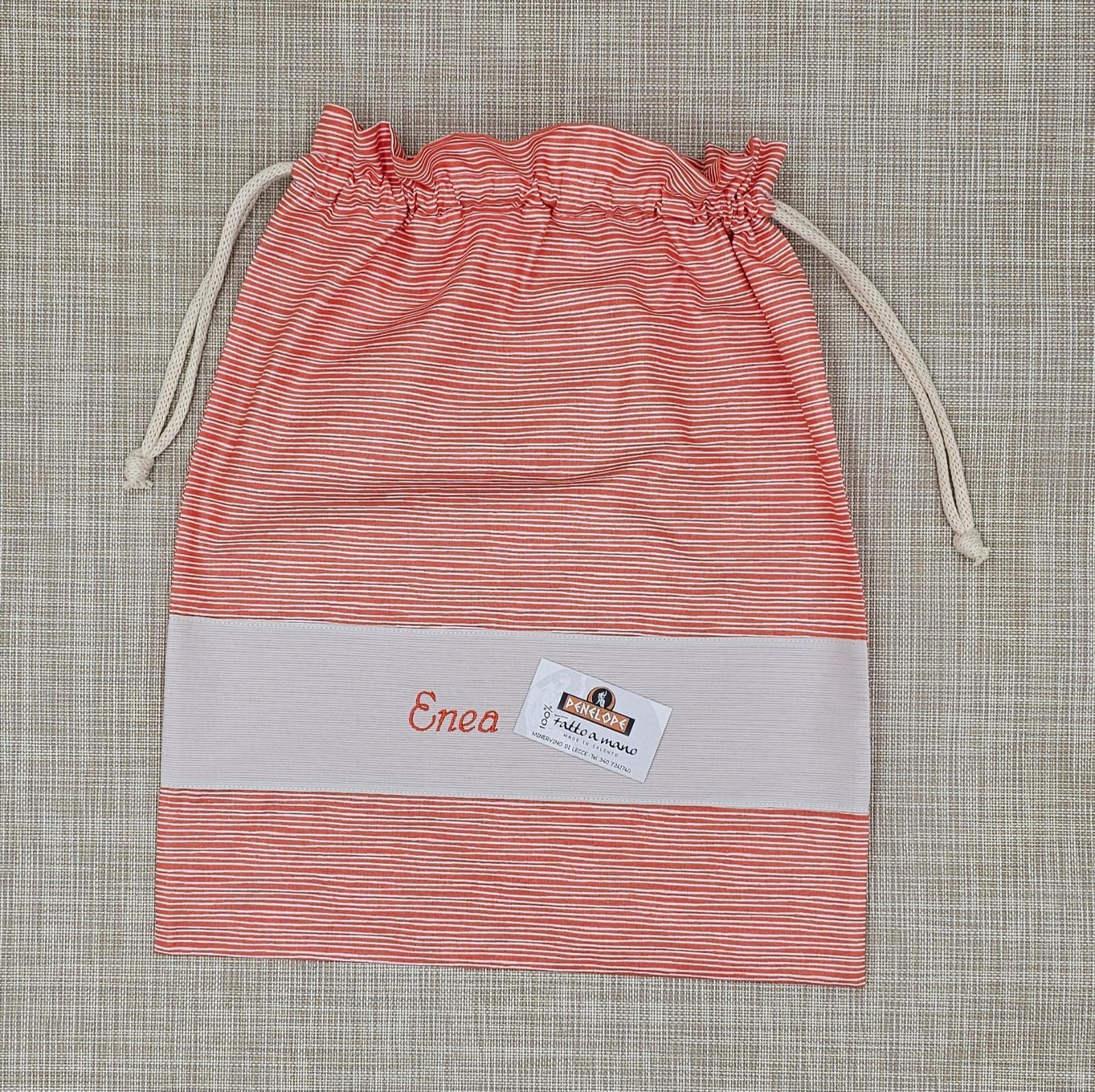 sacco merenda personalizzato