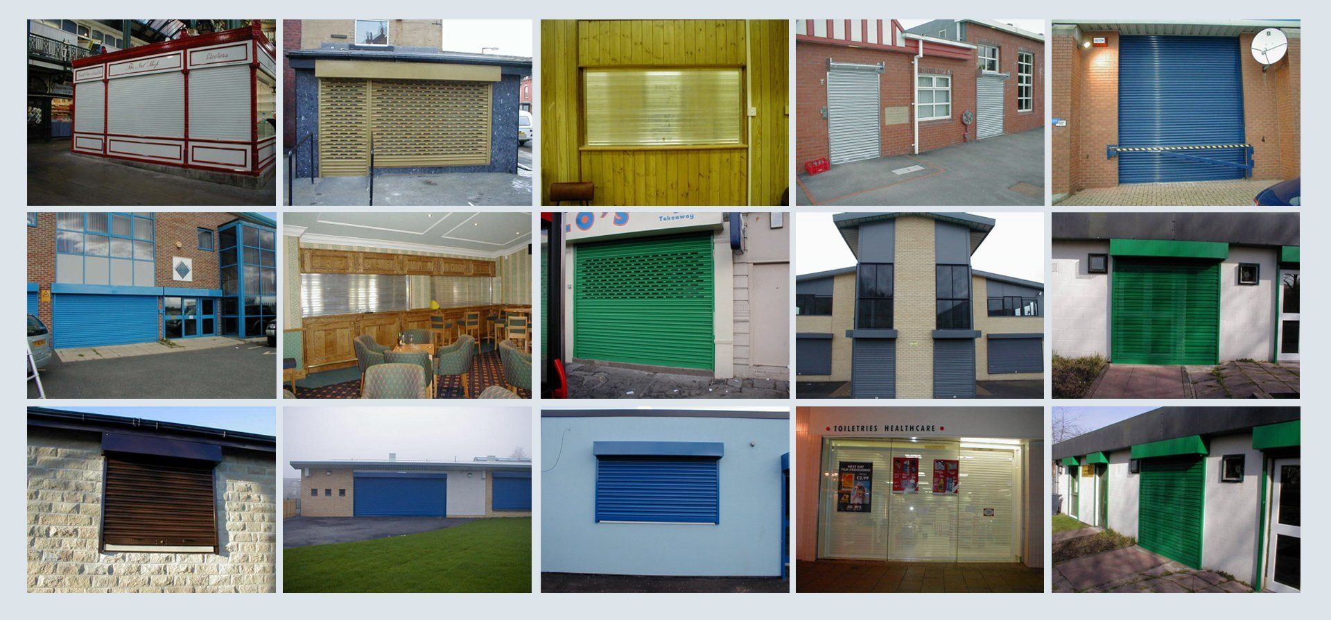 roller shutters