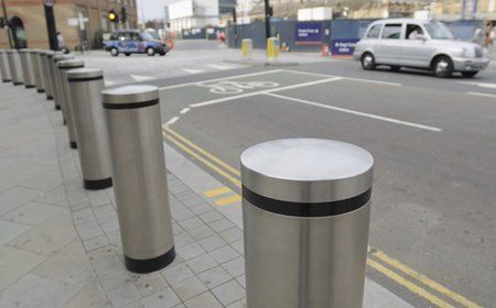 steel bollards